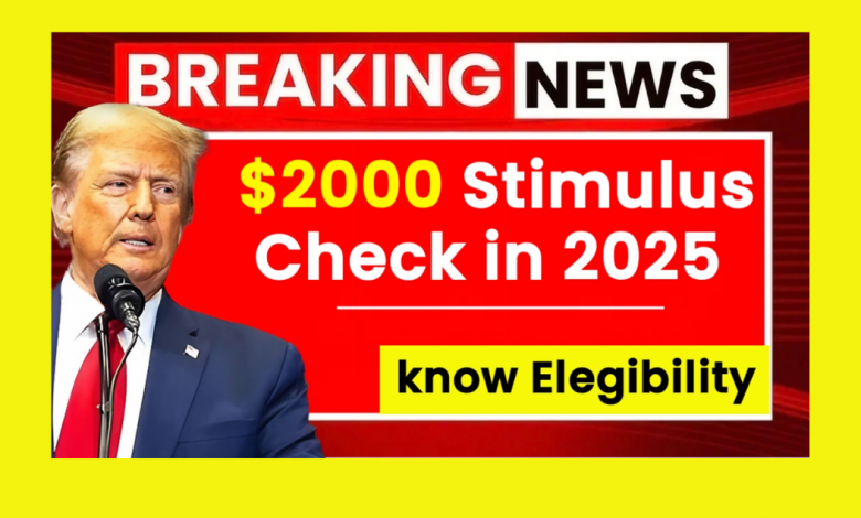 $2000 Stimulus Checks 2025