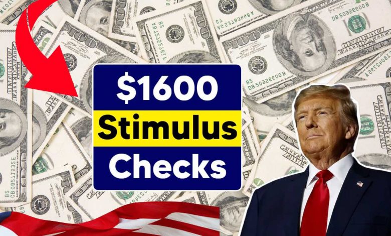 $1600 Stimulus Checks 2025