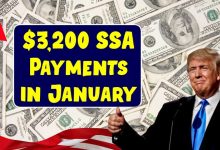 $3200 Deposits From SSA In January 2025