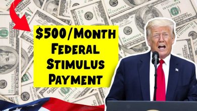 $500/Month Federal Stimulus Checks 2025