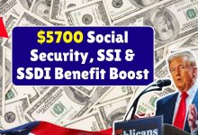 $5700 Social Security, SSI & SSDI Benefit Boost 2025