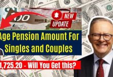 Age Pension Amount For Singles and Couples