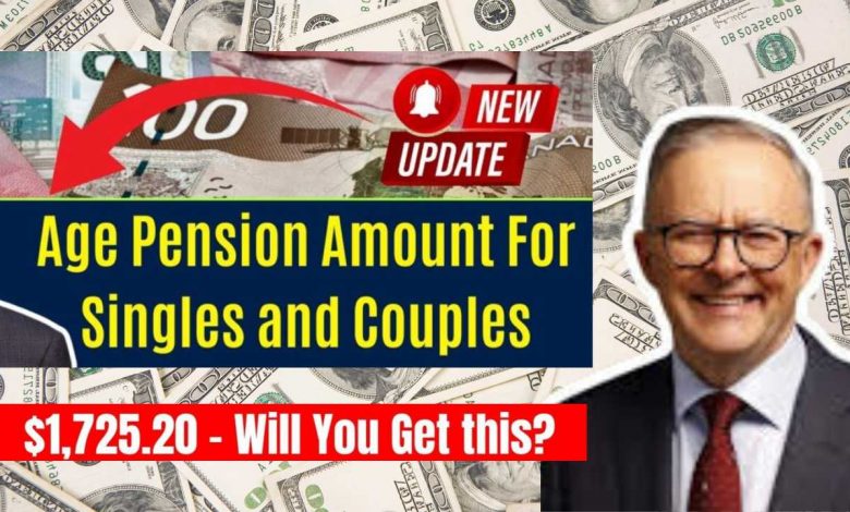 Age Pension Amount For Singles and Couples