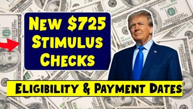 New $725 Stimulus Checks 2025