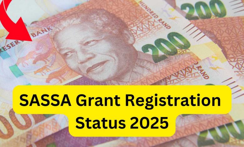 SASSA Grant Registration Status 2025